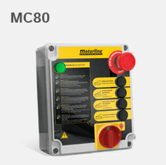 MC80 Central para Niveladoras con Labio simple y Labio extensible