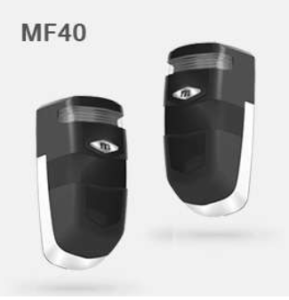 MF40 Fotocélulas de Seguridad para Automatismos con lámpara destellante integrada
